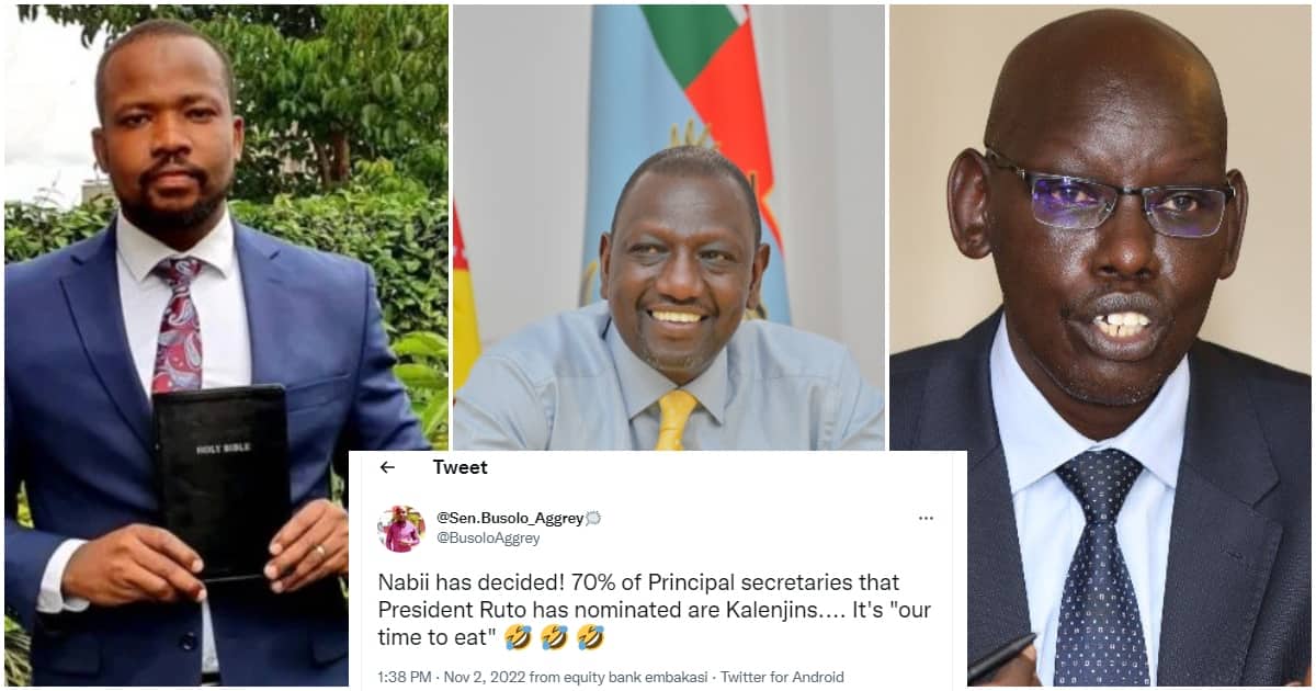 Le choix des secrétaires principaux par William Ruto agace les Kényans : "le manque d'équilibre ethnique"