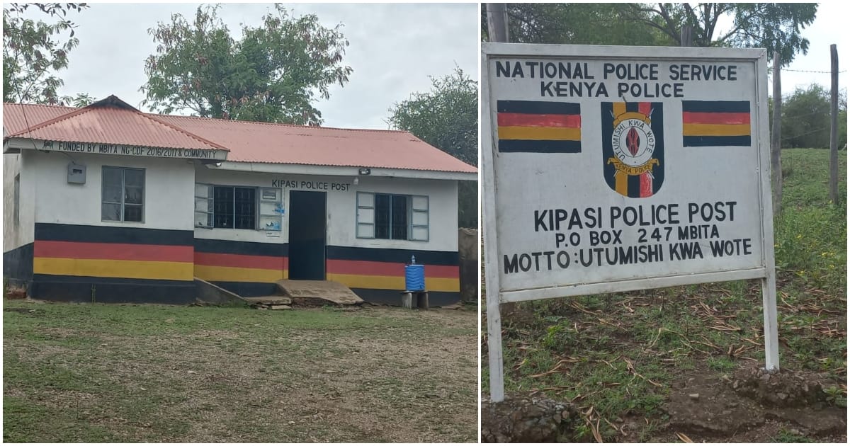 Homa Bay : 3 flics arrêtés en lien avec le vol de 5 armes à feu au poste de police de Kipasi