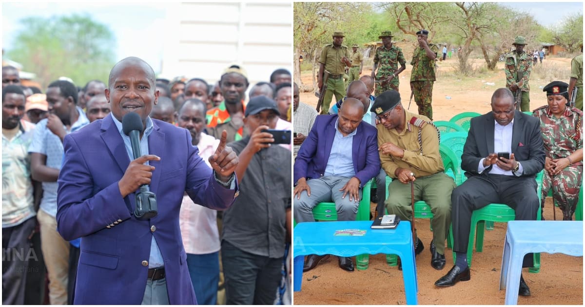 "Vous avez franchi la ligne rouge", dit Kithure Kindiki aux bandits Mwingi après que des coups de feu ont interrompu le discours