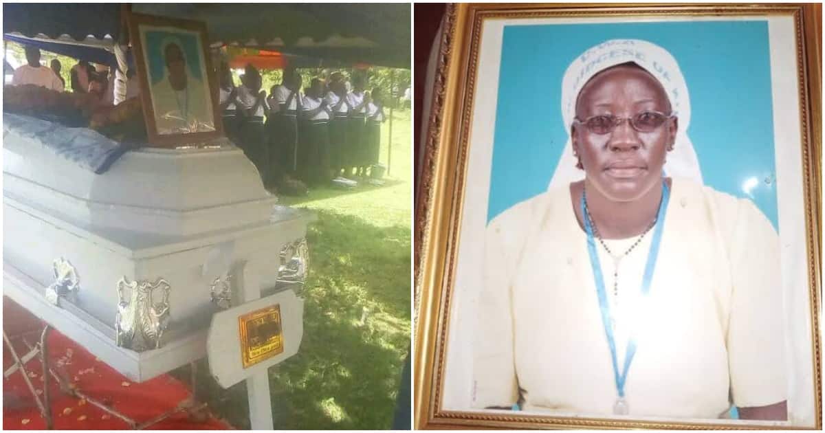 Le village de Trans Nzoia en larmes alors qu'une femme qui aurait été tuée par son fils est enterrée
