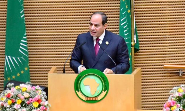 Sissi: l'Egypte poursuit ses efforts pour soutenir les moyens de pérenniser la paix en Afrique