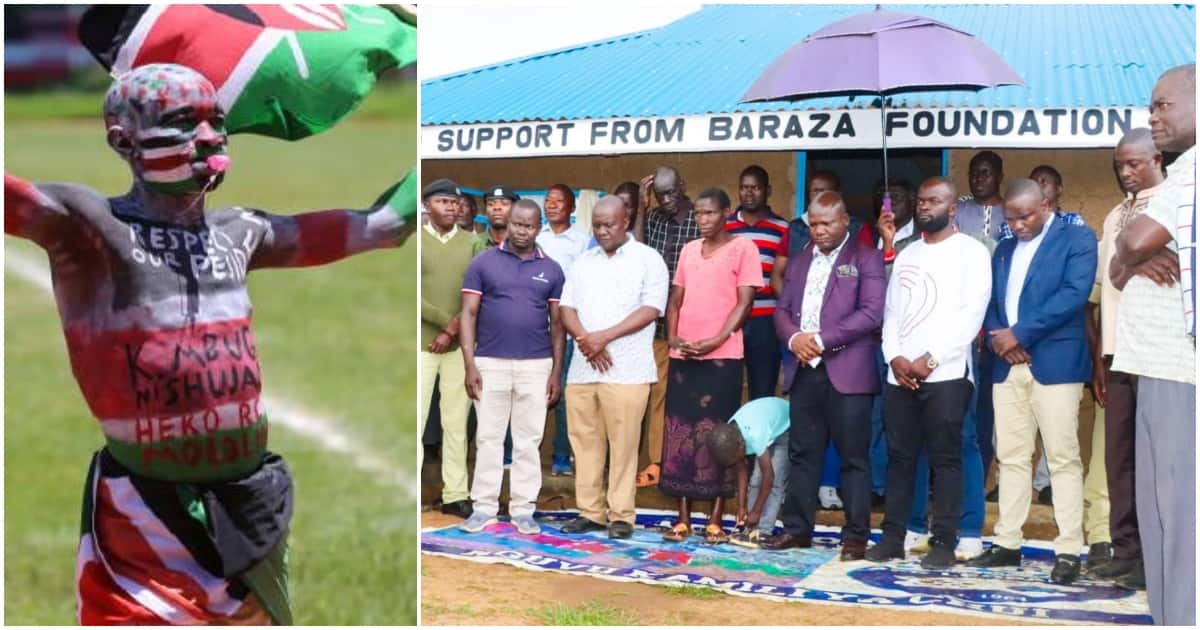 Réactions mitigées alors que Fernandes Barasa Brands House a fait don au fanatique de football tombé Isaac Juma