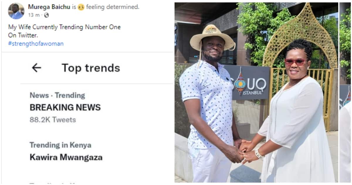 Murega Baichu fière d'être l'épouse destituée Kawira Mwangaza Trends on Twitter: "La force d'une femme"