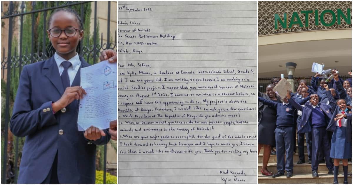 Nairobi : Une brillante fille de 5e année impressionne les Kényans avec une écriture impeccable : « Computer Font »