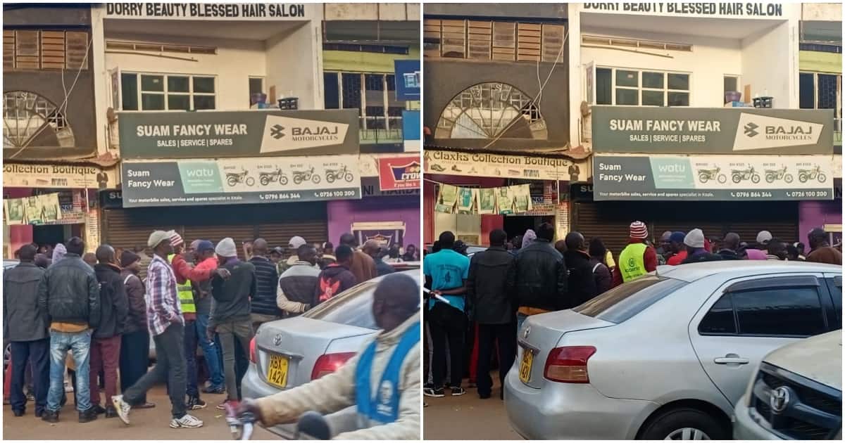 Peur alors qu'un voyou armé tire sur un homme d'affaires de Kitale en plein jour et s'échappe en moto