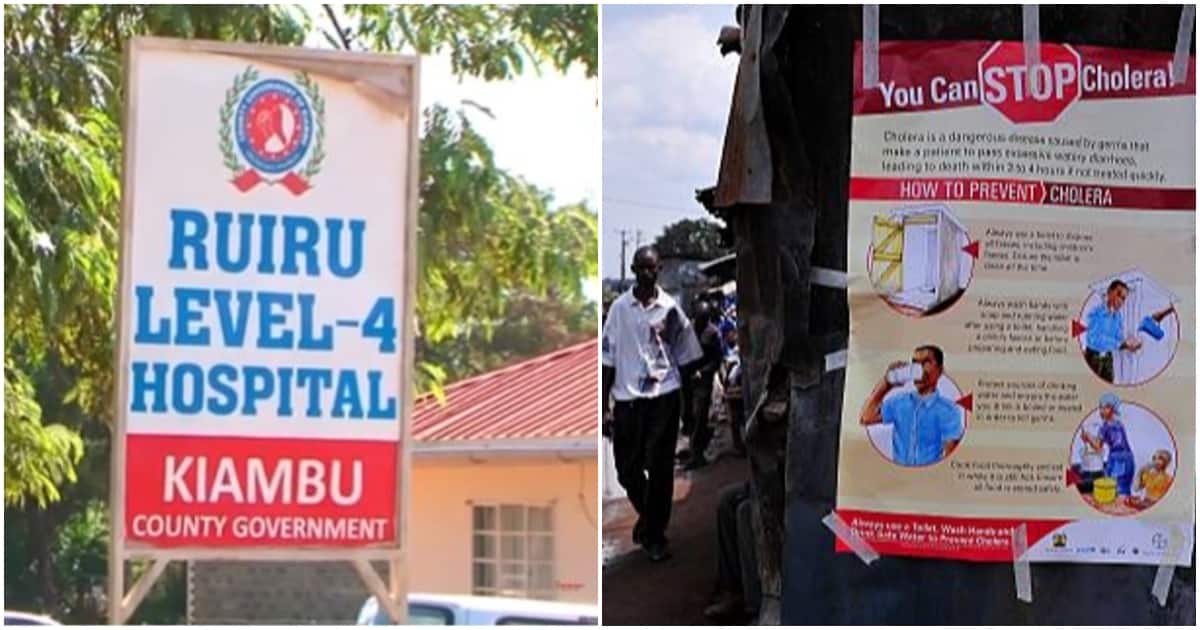 2 morts, 15 hospitalisés dans une épidémie présumée de choléra à Kiambu
