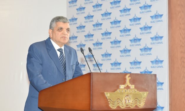 Chairperson of the Authority Osama Rabie in a press conference on Thursday, December 22, 2022- press photo
