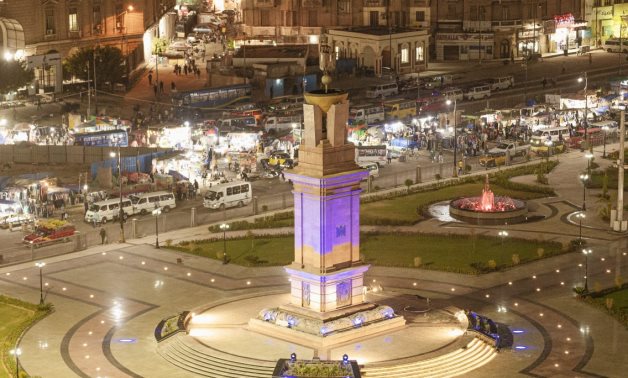 The newly-renovated Square of Alexandria Railway Station- Jacqueline Mounir/ Youm7