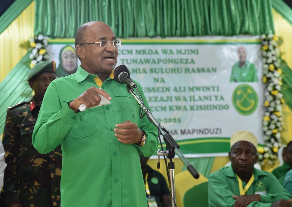 Mwinyi recevra une grande réception du CCM à Zanzibar