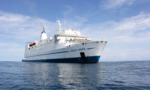 La plus grande bibliothèque flottante du monde Logos Hope accostera au port de Port-Saïd le 4 janvier.