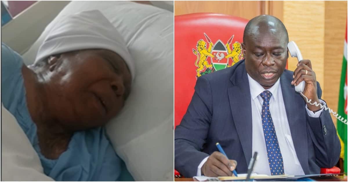 Rigathi Gachagua propose d'aider la veuve malade de Dedan Kimathi détenue pour une facture de 1 million de KSh