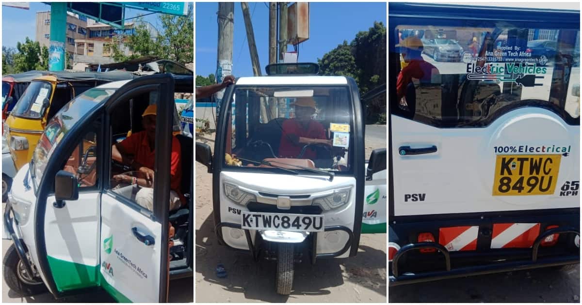 Un tuk-tuk électrique d'une valeur estimée à 600 000 KSh entraîne l'arrêt de Mombasa et des frais supplémentaires