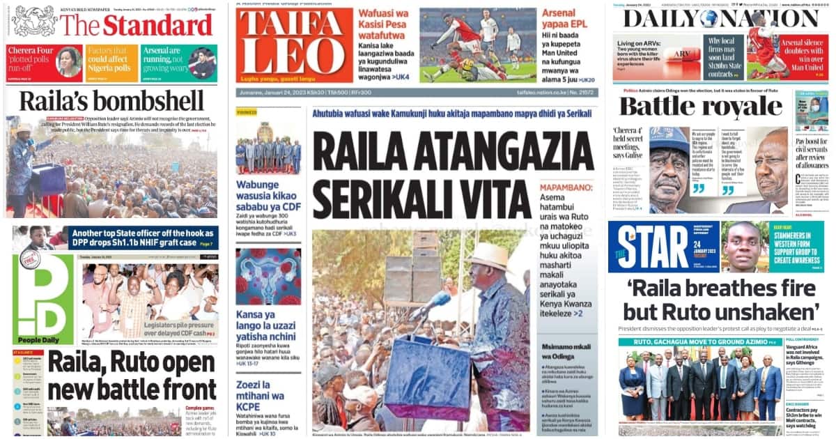 Revue des journaux kenyans : Un suspect de vol avec violence qui est tombé amoureux d'une victime demande la clémence