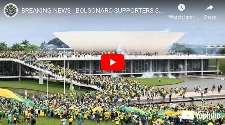 Invasion du Congrès au Brésil : les partisans de l'ancien président Bolsonaro prennent d'assaut le Congrès