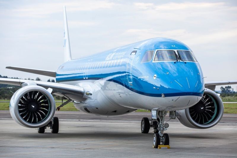 KLM s'incline