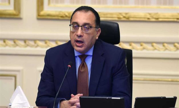 FILE - Egypt's PM Mostafa Madbouly