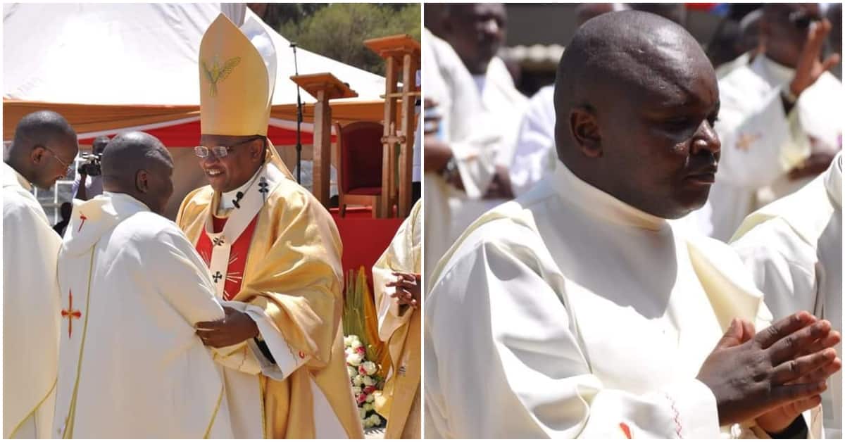 Michael Mithamo King'ori ordonné premier prêtre aveugle de l'Église catholique du Kenya