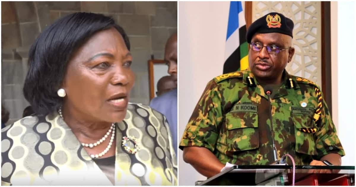 IG Japheth Koome confirme que la sécurité de Mama Ngina est intacte : "Nous respectons ces bureaux"