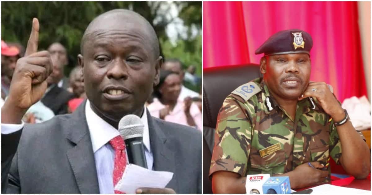 Rigathi Gachagua promet de punir l'ancien commandant de police Peter Mwanzo pour avoir supervisé les expulsions à Nakuru