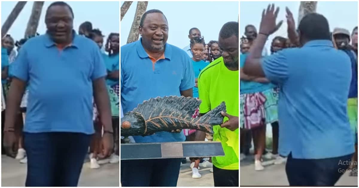 Uhuru Kenyatta excite les résidents de Diani après une apparition surprise au festival : "Tu nous manques"