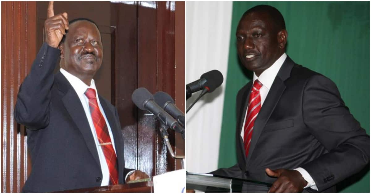 Vous manifesterez jusqu'à ce que vous soyez fatigué, William Ruto répond aux protestations de Raila Odinga