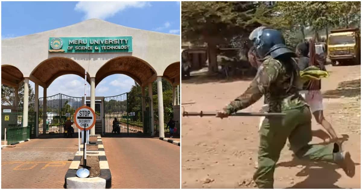 L'université de Meru fermée indéfiniment après l'émeute des étudiants, 10 apprenants arrêtés