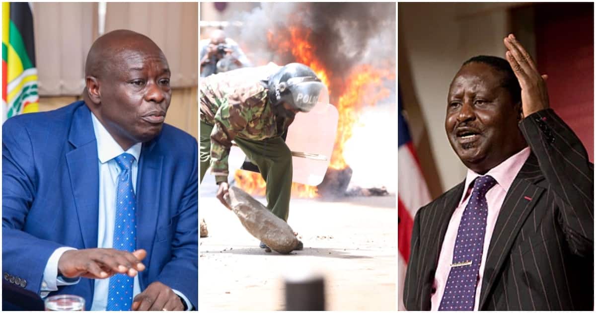 Rigathi Gachagua supplie Raila Odinga d'annuler l'action de masse : « KSh 2b perdu aujourd'hui »