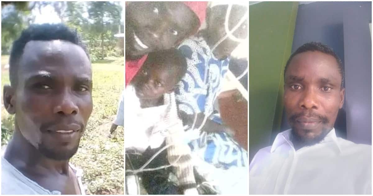 Un homme sans emploi de Homa Bay qui a adopté les enfants de sa sœur décédée lance un appel pour de la nourriture et une offre d'emploi : "Je peux conduire"
