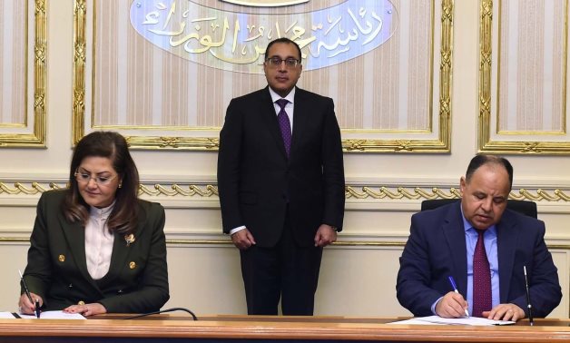 The signing ceremony