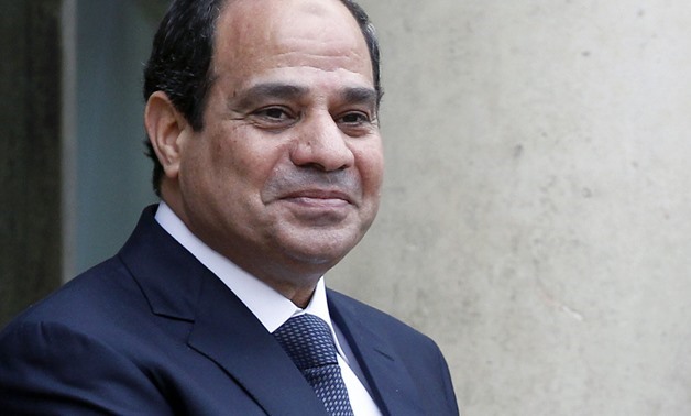 FILE - Egyptian President Abdel Fattah El Sisi