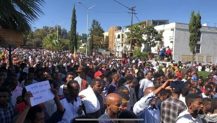Protest _ Amhara region _April 10