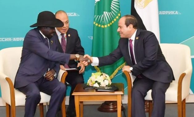 Salva Kiir and Sisi
