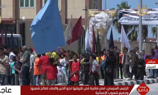 Vidéo : Les habitants d'Arish en Égypte célèbrent la Journée de la libération du Sinaï