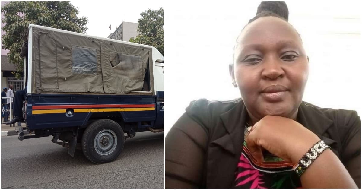 Slain Murang'a lady Lucy Wanjiku (r). Photo: Nation.