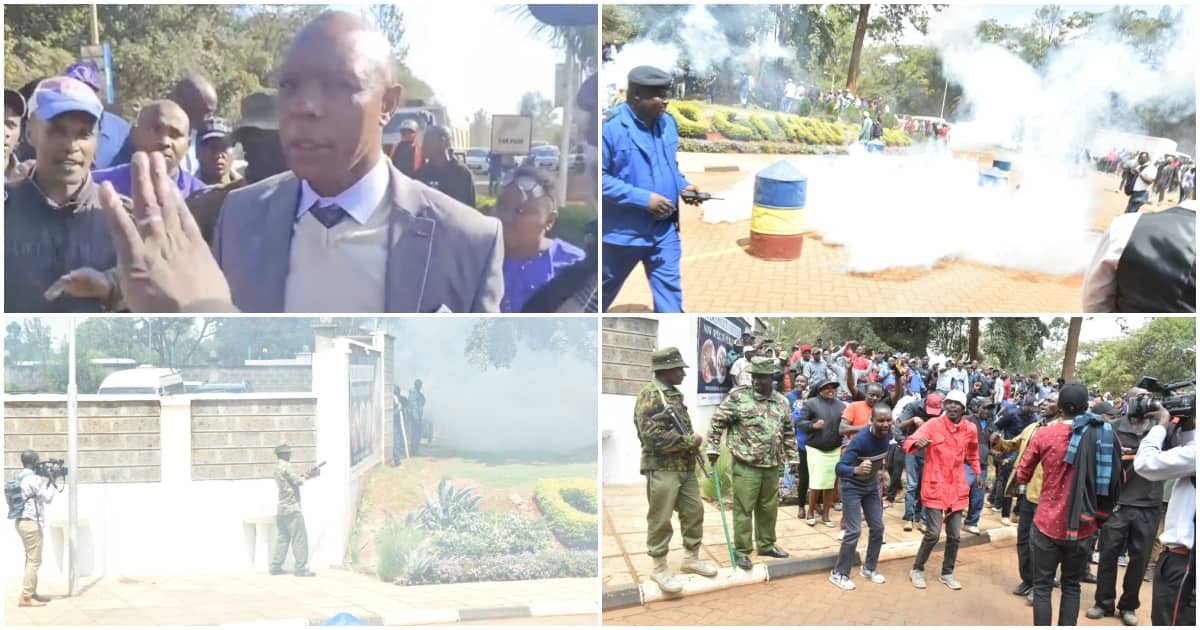Les partisans de Maina Njenga prennent d'assaut les bureaux de DCI et engagent des détectives dans des batailles en cours