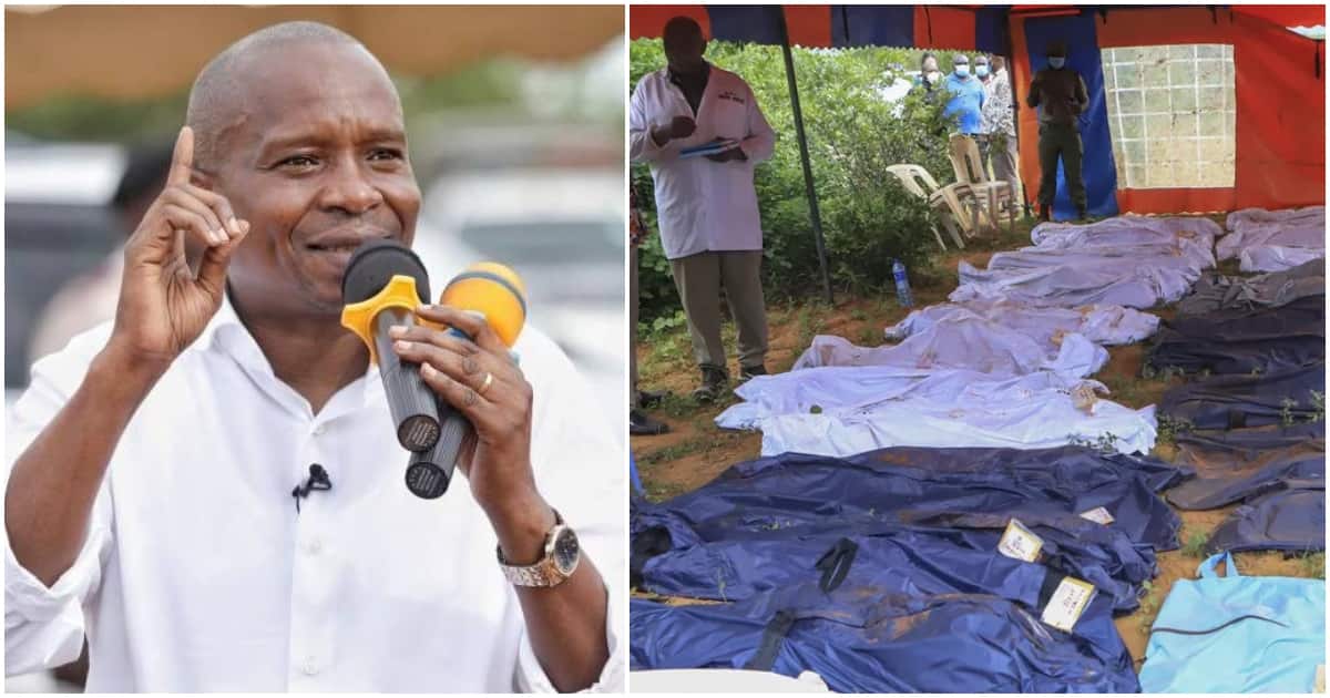 Certaines victimes du massacre de Shakahola ont des parties du corps manquantes, révèle CS Kithure Kindiki
