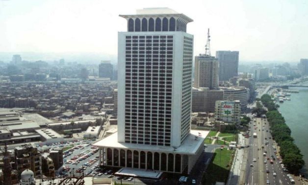 FILE - Headquarters of the Ministry of Foreign Affairs in Cairo