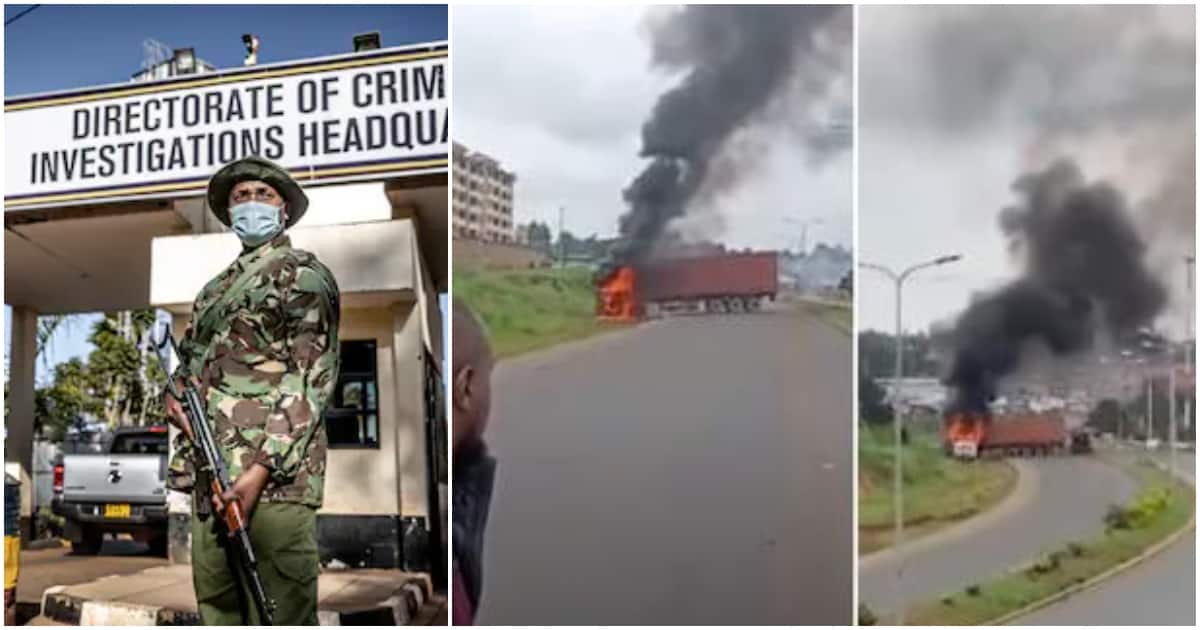 Nairobi : Un criminel recherché de 23 ans lié à l'incendie d'une caravane lors de manifestations arrêté