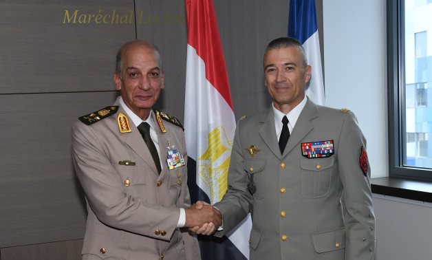 Le ministre égyptien de la Défense conclut sa visite en France