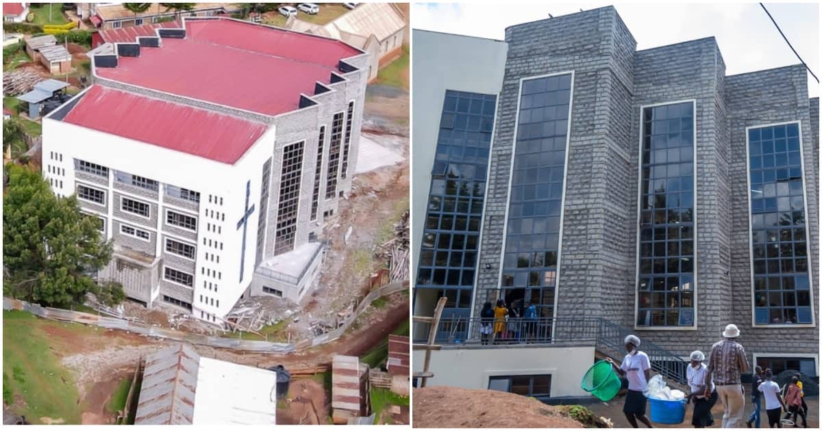 Photos: Le magnifique complexe de l'église du canton de Kapsowar de l'AIC ravit les Kenyans