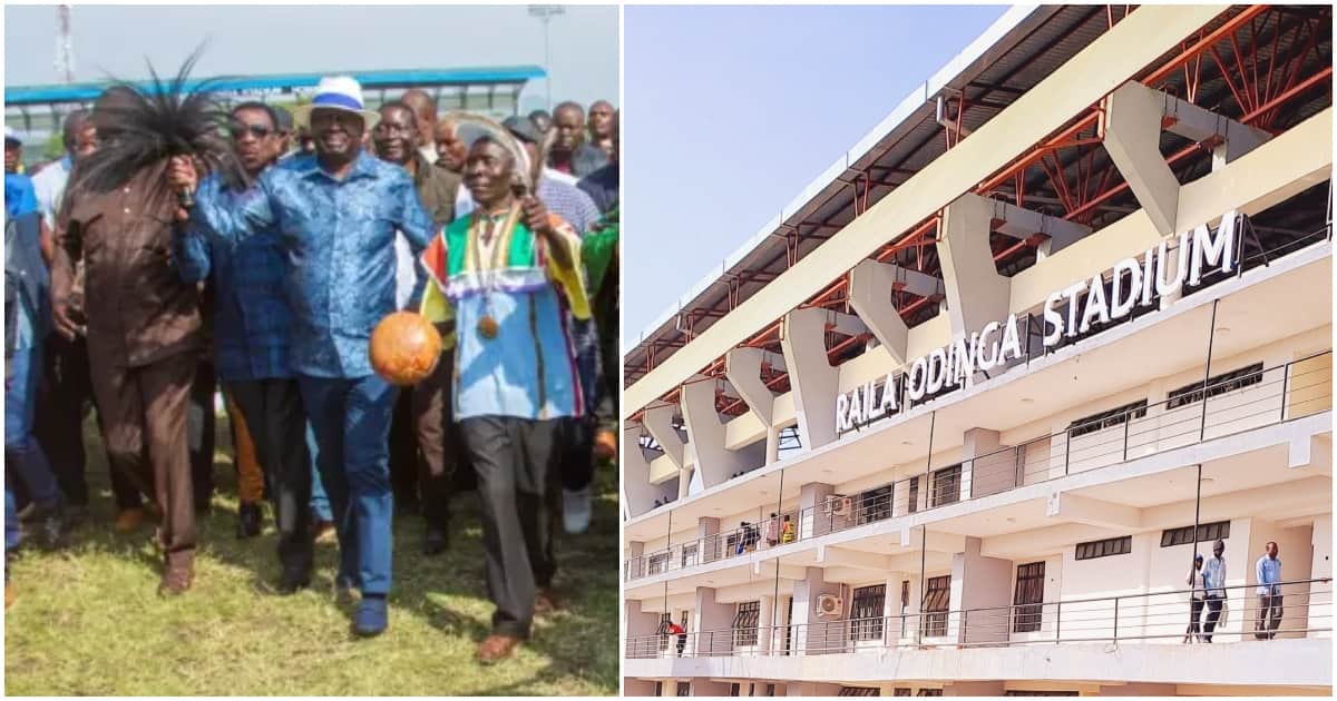 Homa Bay : Raila Odinga ouvre officiellement le stade qui porte son nom