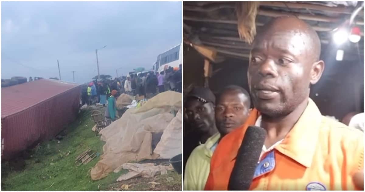 Un survivant raconte les derniers instants avant l'accident tragique de Londiani : "Nimeona Na Macho Yangu"