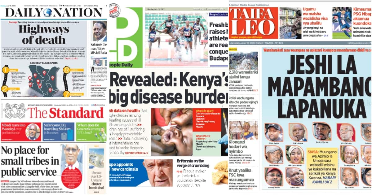 Revue des journaux kenyans du 10 juillet : DCI intensifie son enquête sur la mort du prêtre catholique Joseph Kariuki