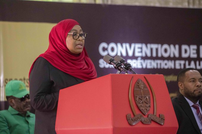 GUERRE ANTI-GRAFT : Samia : l'Afrique n'est pas une planque