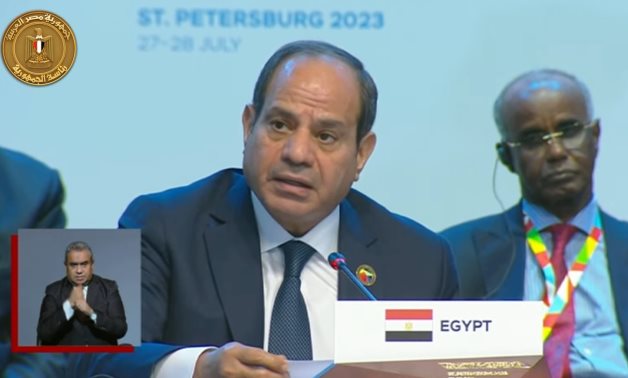 J'attends avec impatience de parvenir à une solution consensuelle à l'accord sur les céréales : Sissi au sommet Russie-Afrique