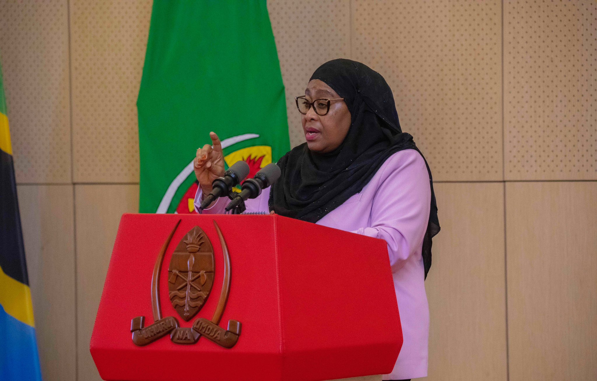 La présidente Samia s'ouvre sur l'accord avec DP World