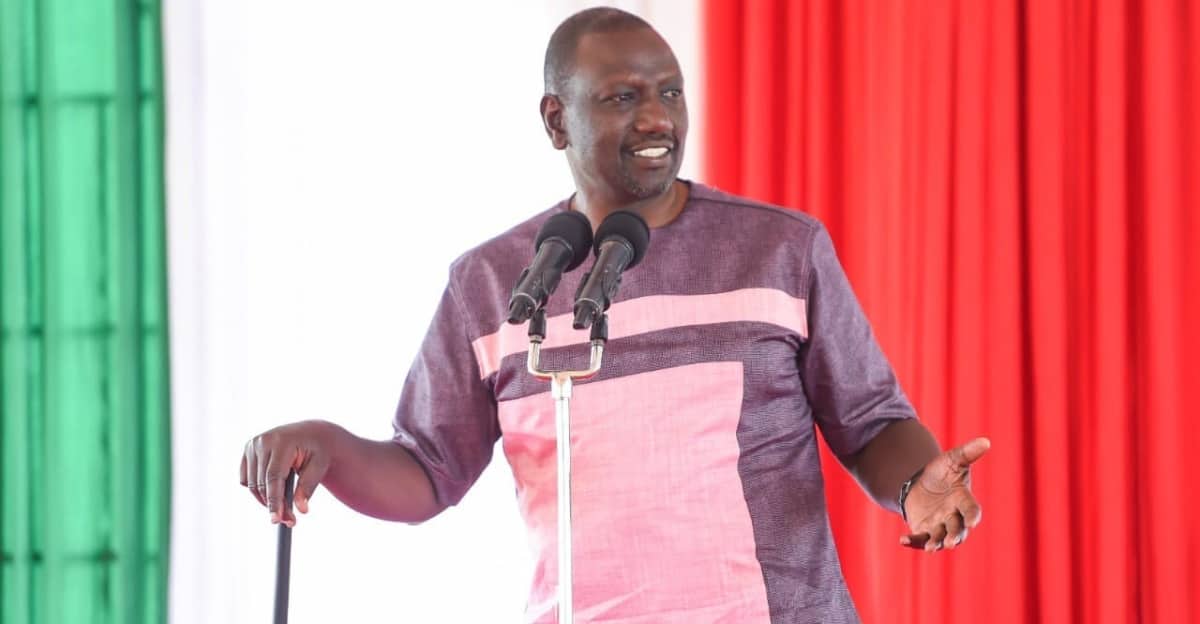 President William Ruto.