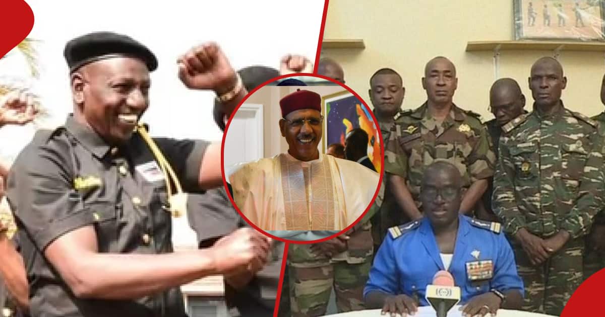 William Ruto condamne le coup d'État au Niger et demande à l'armée de libérer le chef déchu : "Le Kenya est prêt à aider"