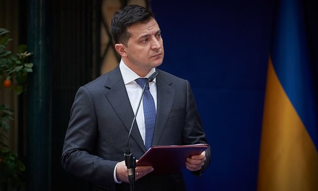 Ukrainian President Volodymyr Zelensky - press photo