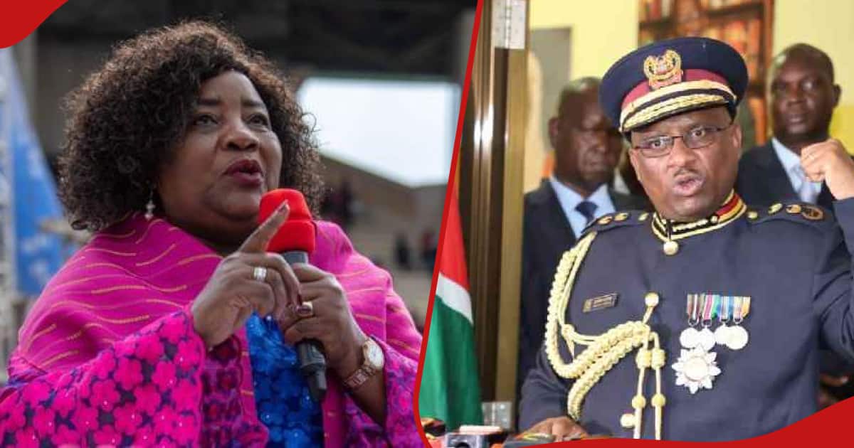 Ida Odinga fustige IG Japhet Koome pour avoir défendu la brutalité policière: "Prendre le pays aux chiens"